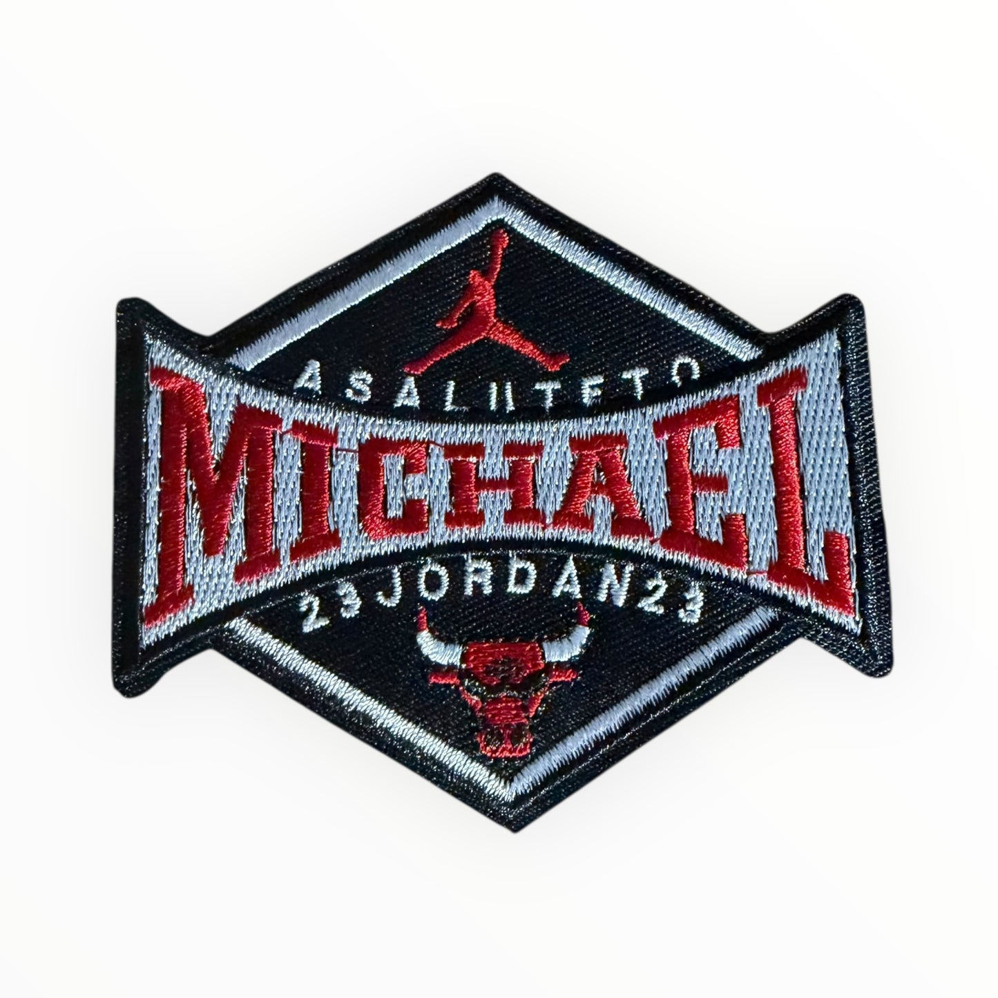 Michael 23 inspired badge patch