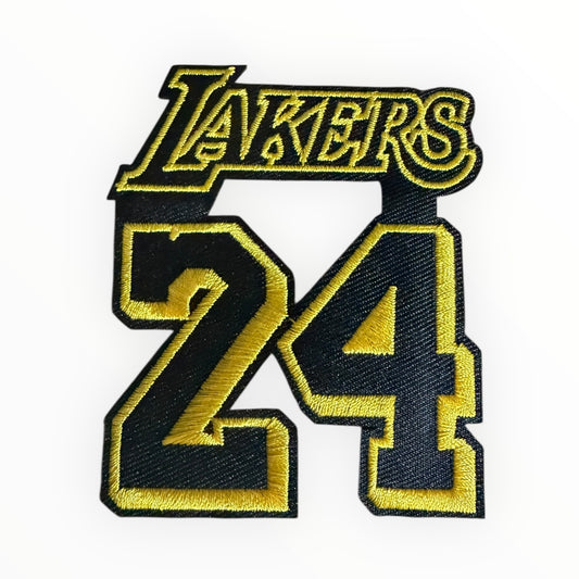 Lakers 24 number patch