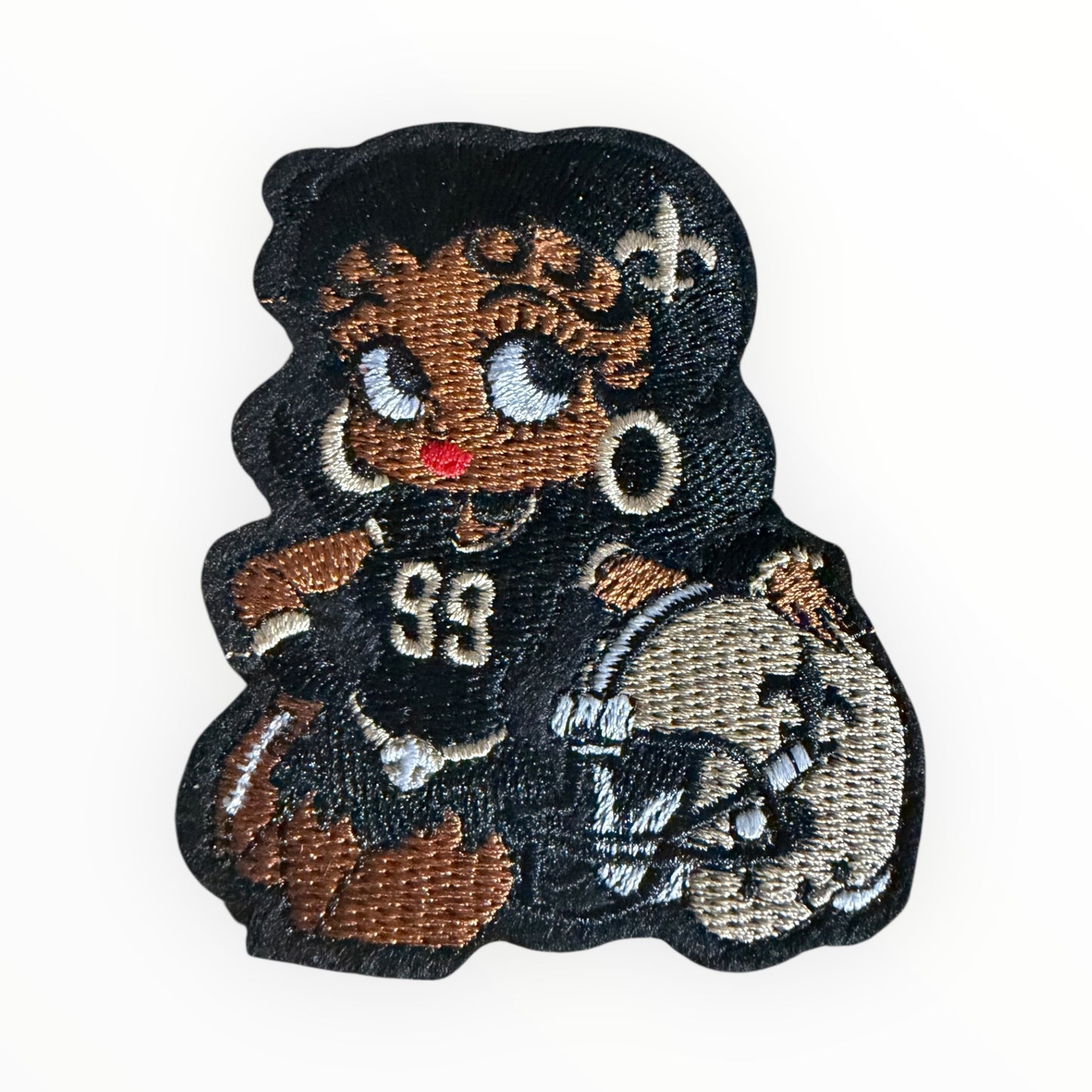 Saints Betty Football patch