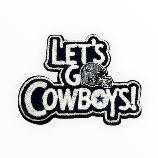 Let’s go cowboys football patch