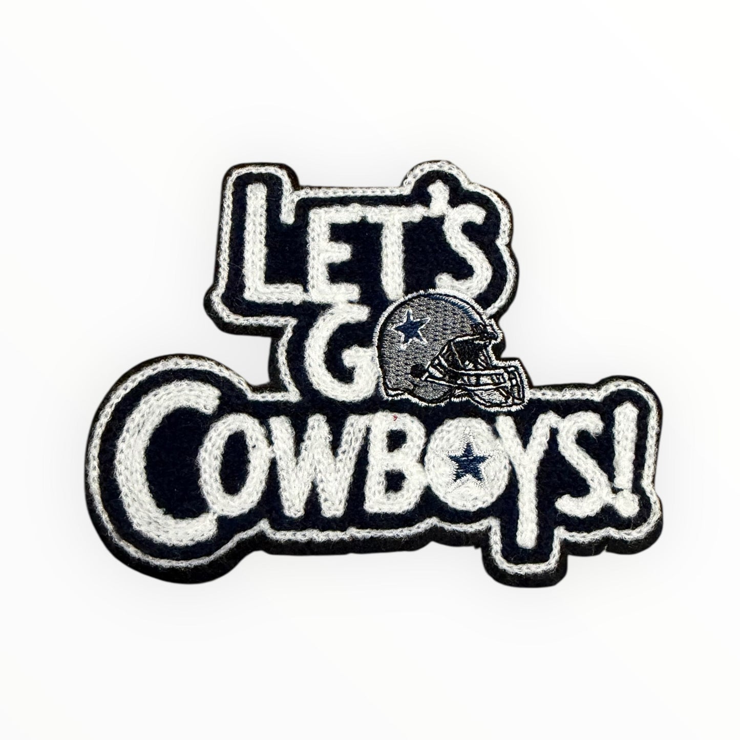 Let’s go cowboys NFL patch