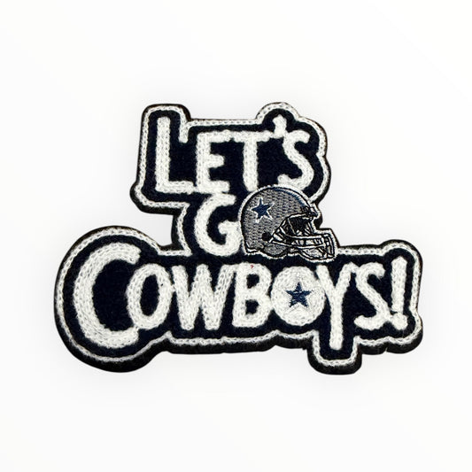 Let’s go cowboys NFL patch