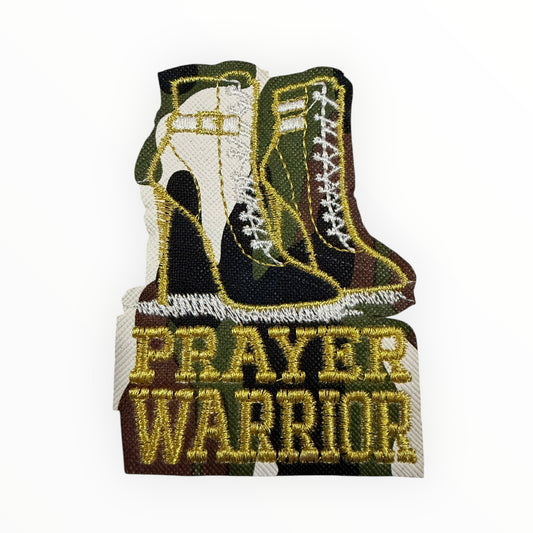 Prayer warrior camo patch