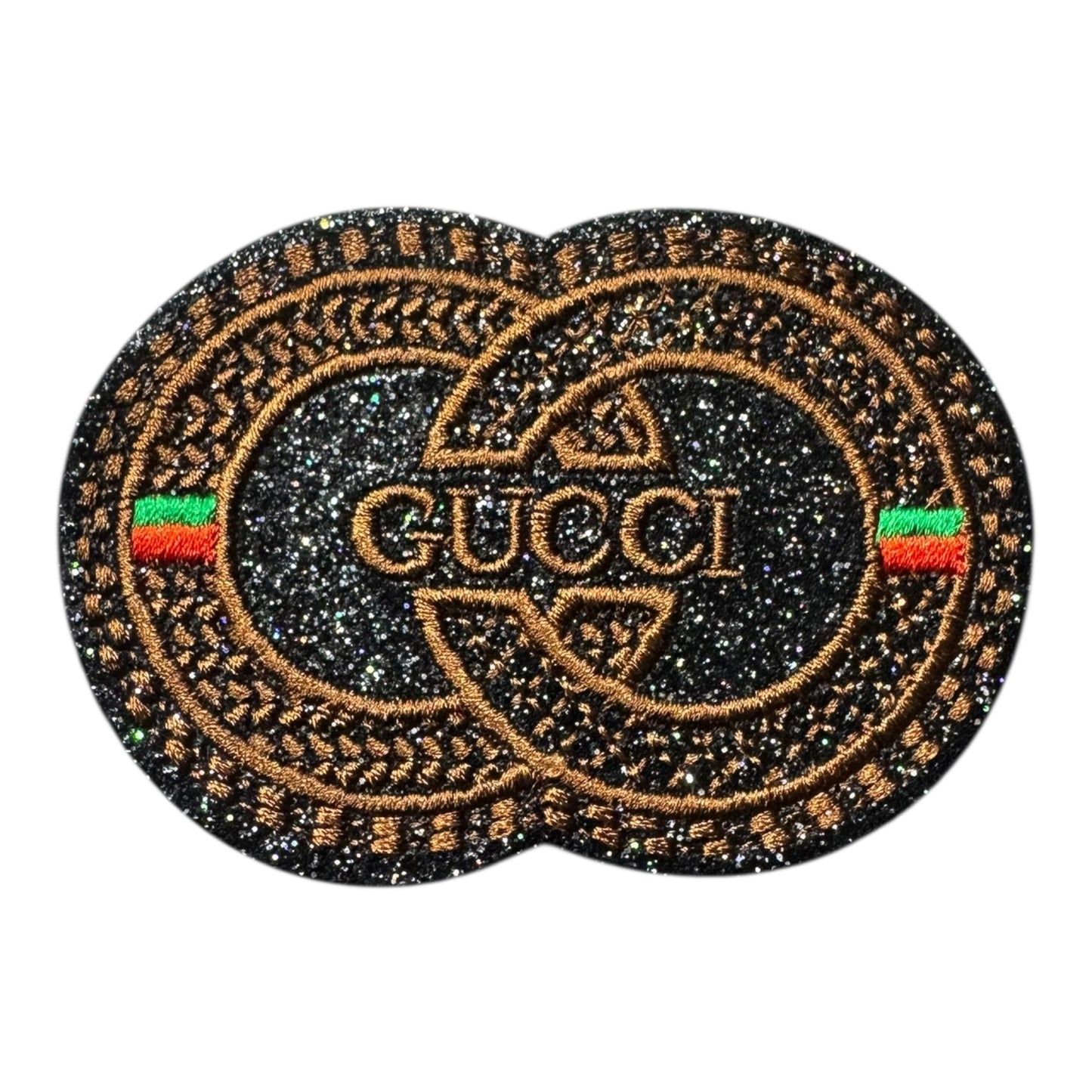 GG-INSPIRED BROWN DOUBLE CIRCLE