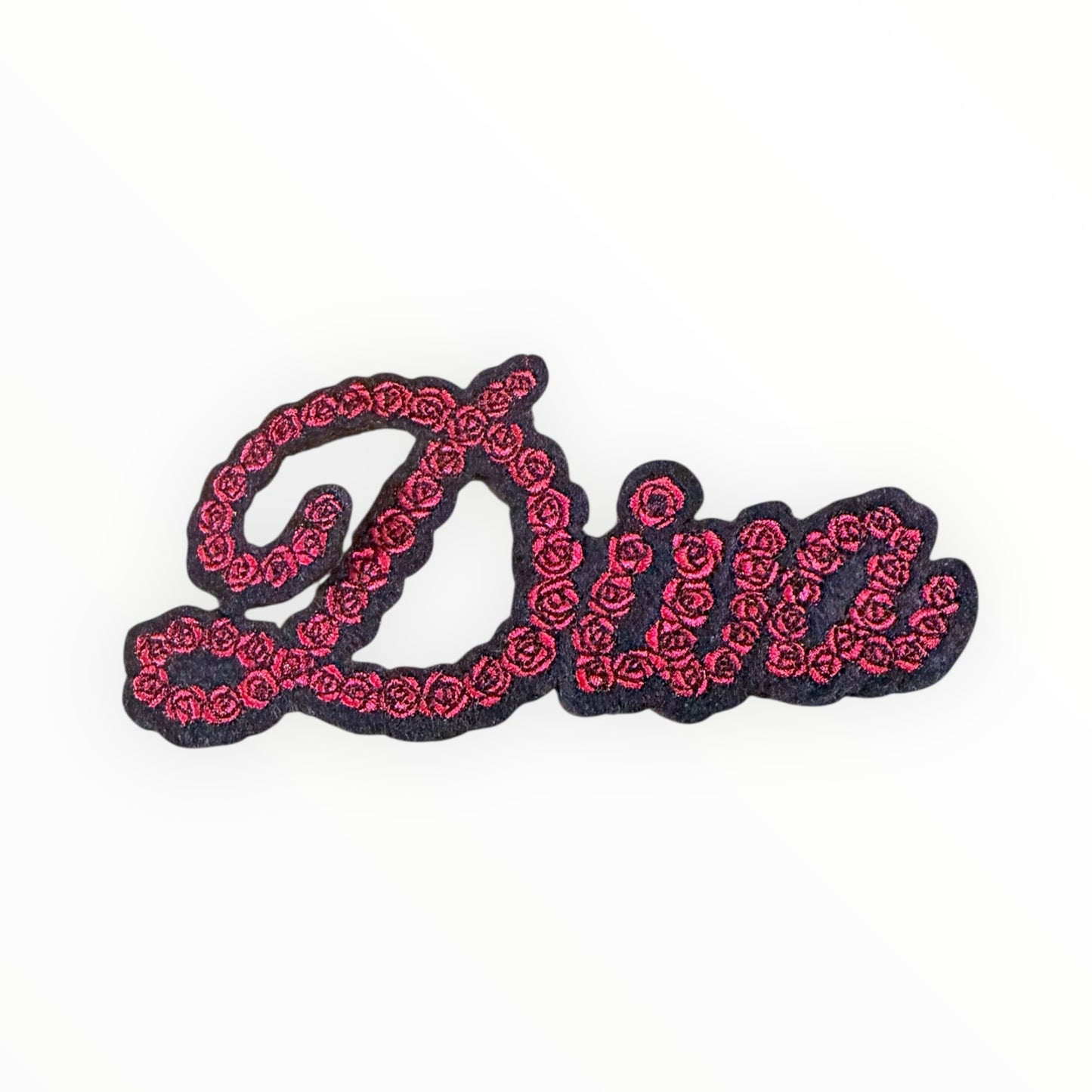 Diva red rose script patch