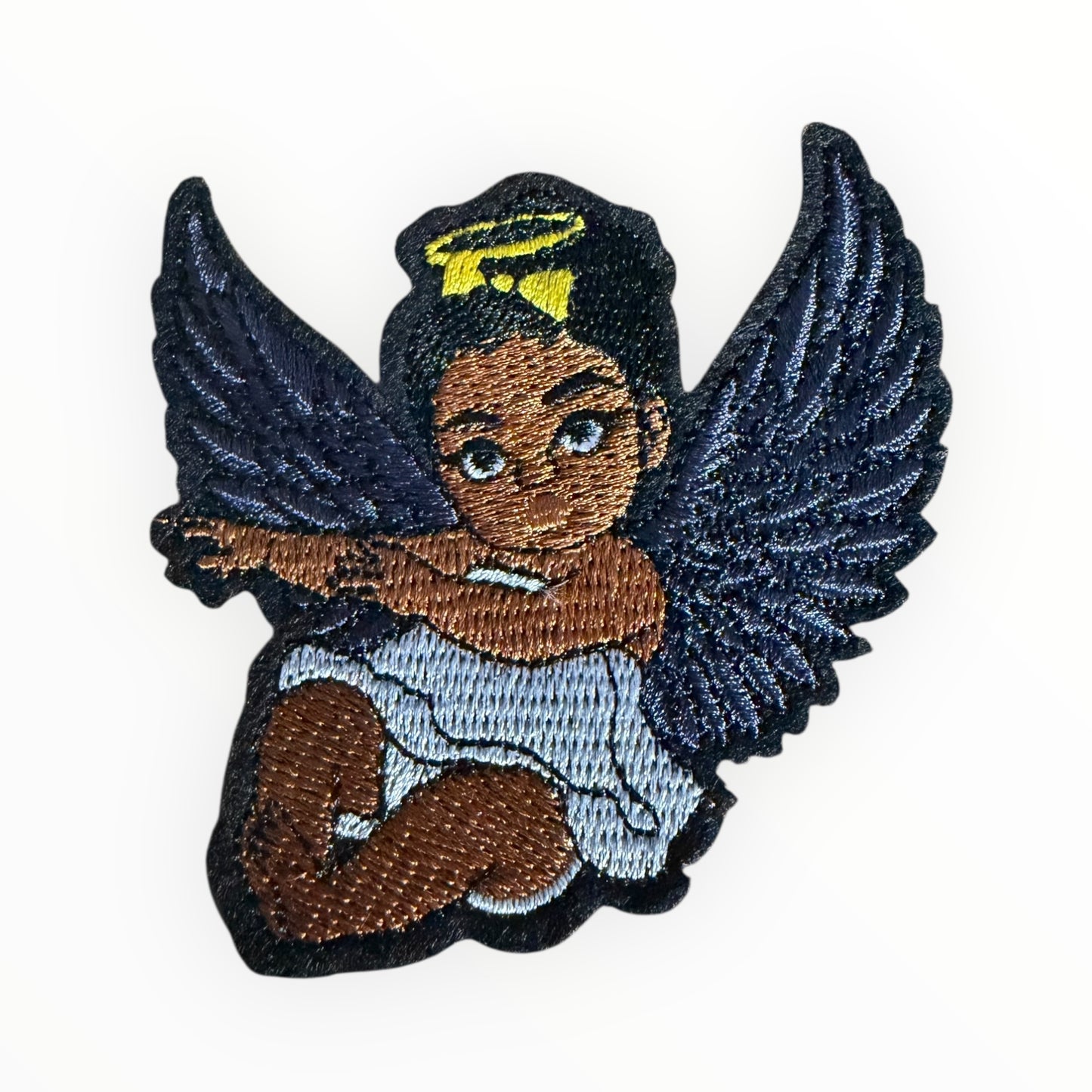 Angel wings cherub patch
