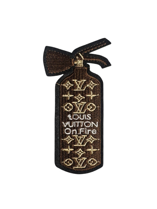 LV-INSPIRED BROWN FIRE EXTINGUISHER