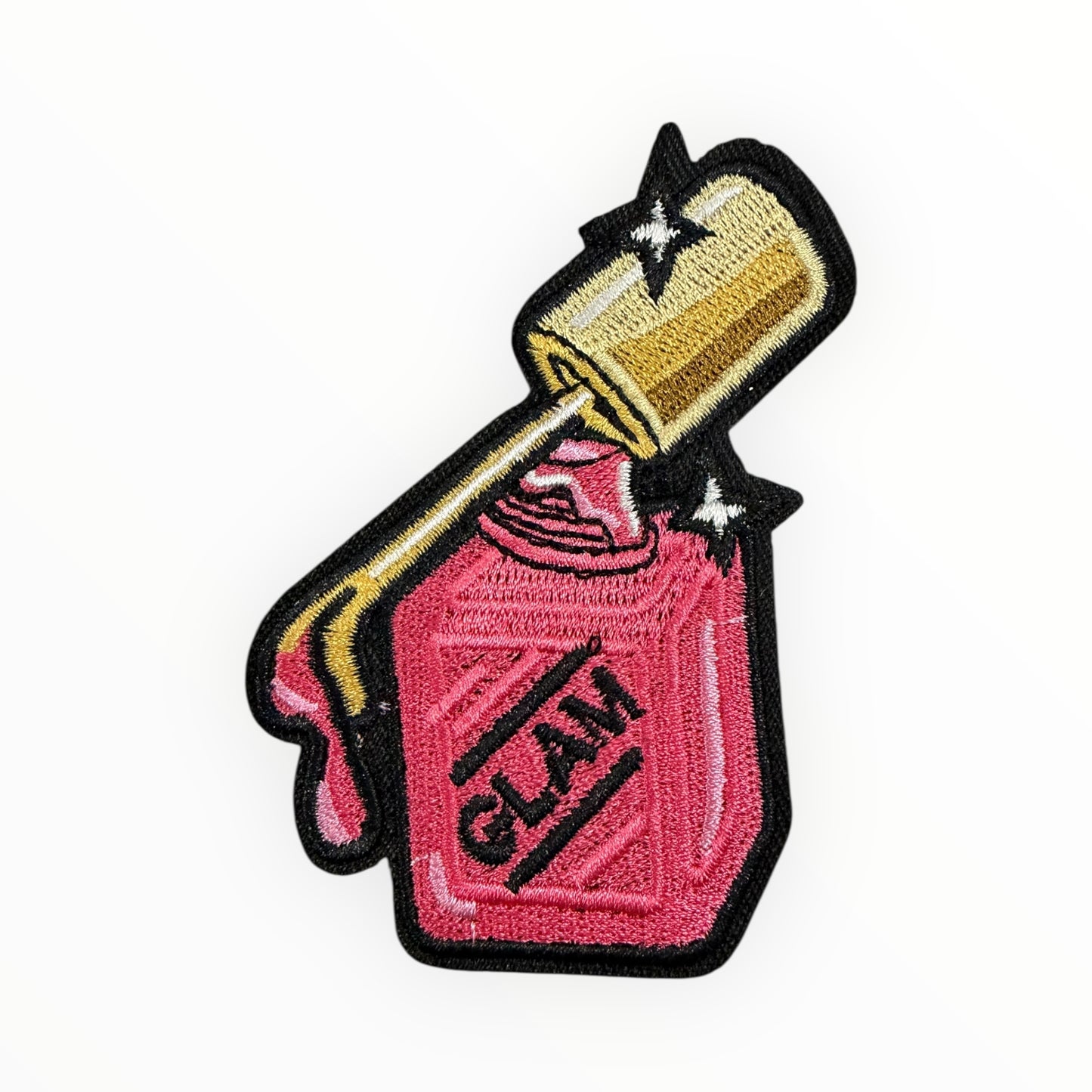 Glam nail polish bottle patch
