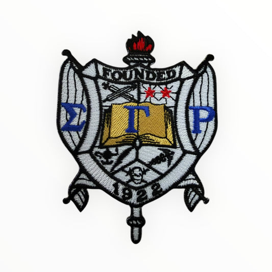 Sigma gamma rho shield patch