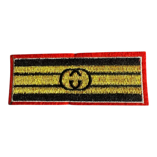 GG-INSPIRED RED/GOLD COLORED STRIP