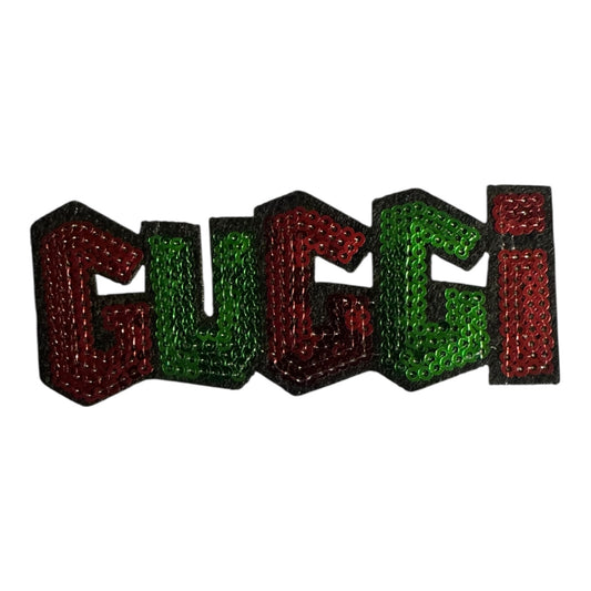 GG-INSPIRED SEQUIN GUCCI WORD