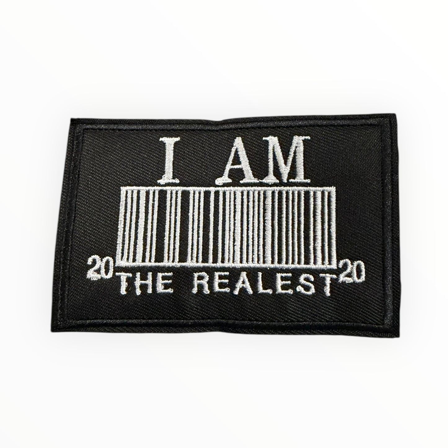 I am the realest barcode patch