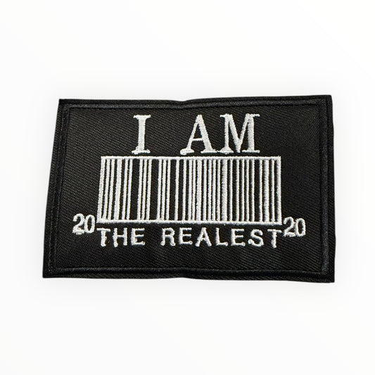 I am the realest barcode patch