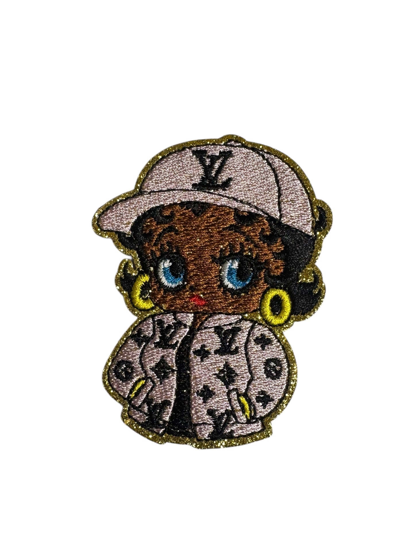 LV-INSPIRED LIGHT PINK BETTY IN JACKET & BASEBALL CAP