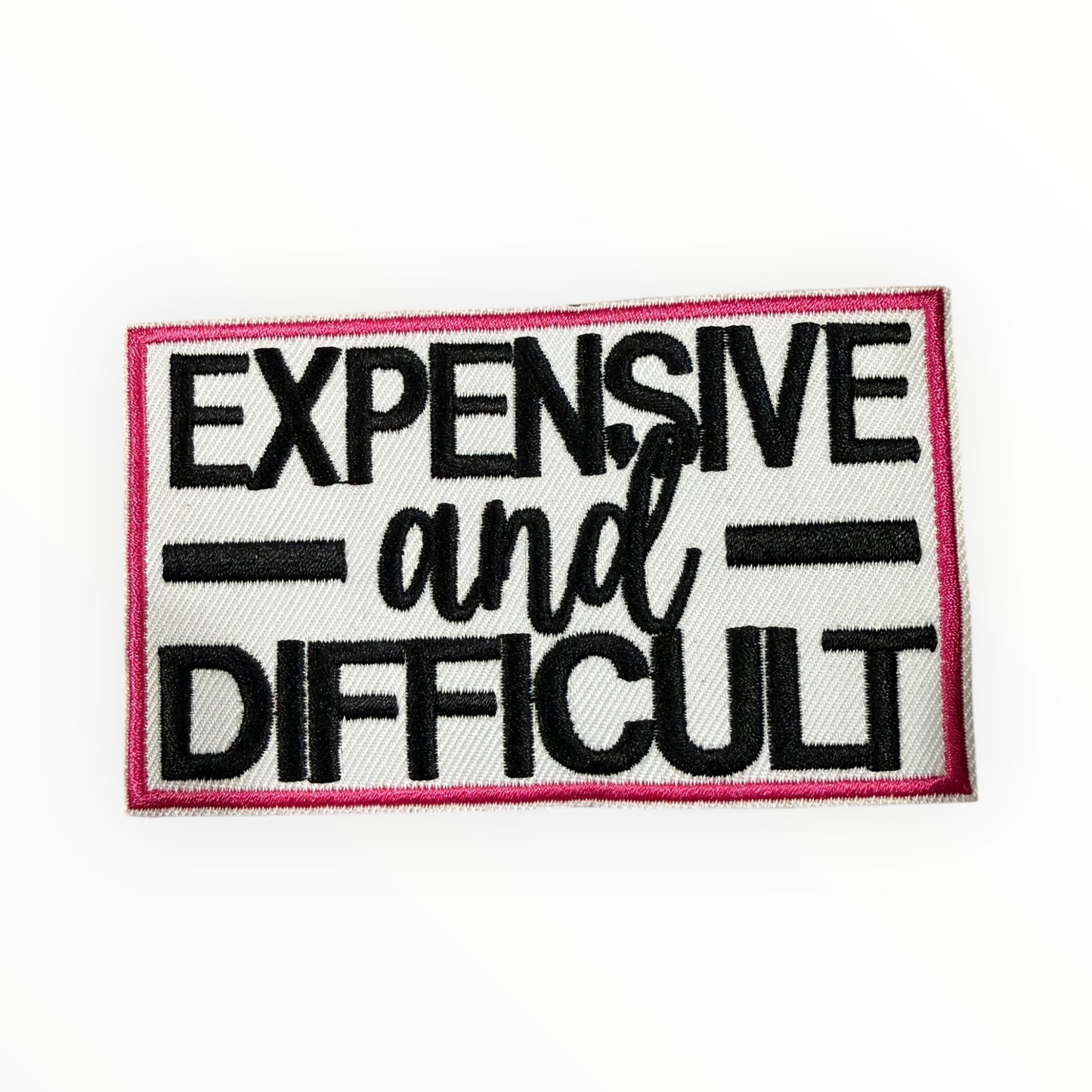 Expensive and difficult patch