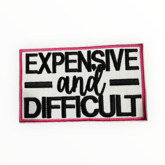 Expensive and difficult patch