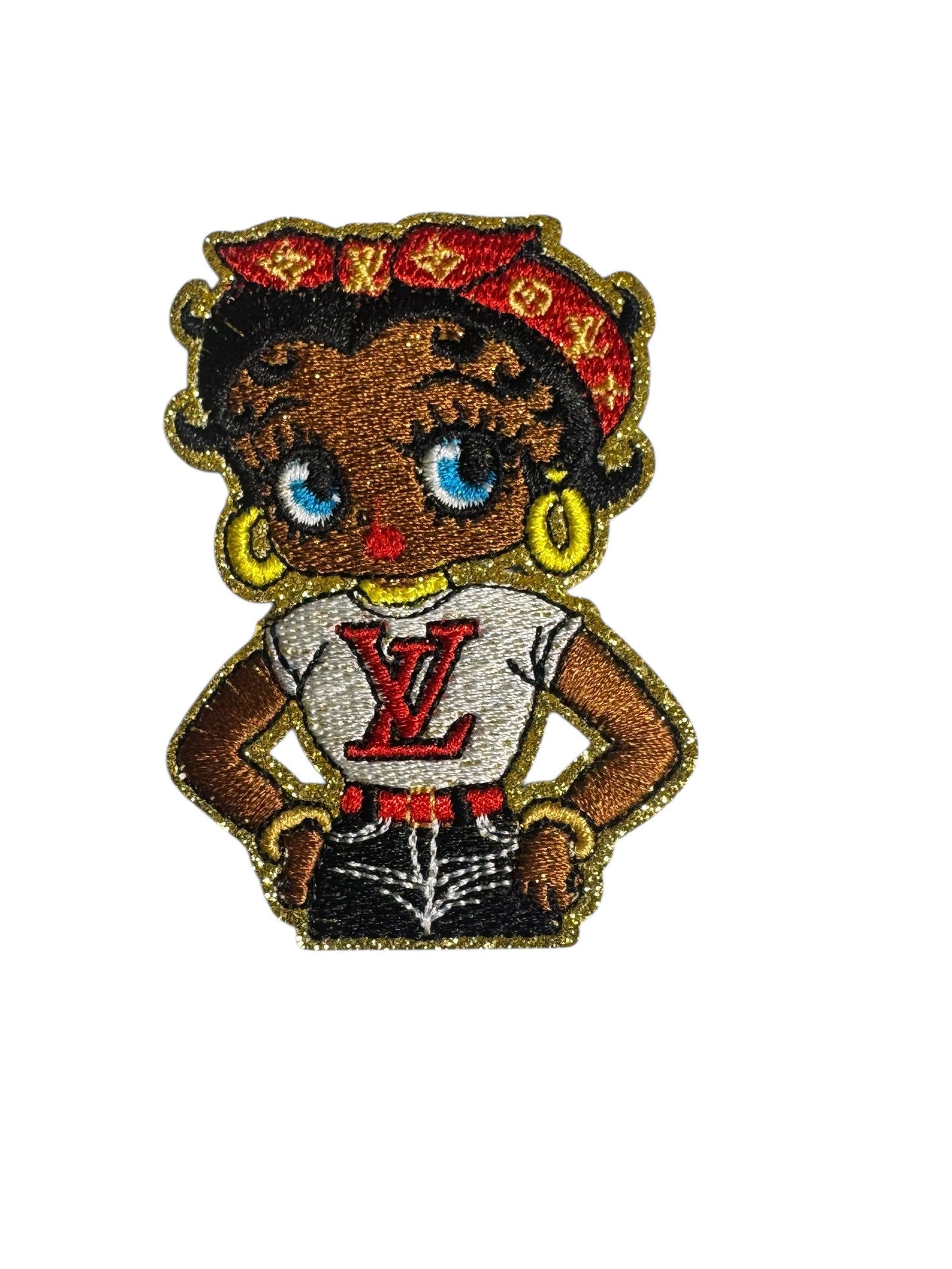 LV-INSPIRED RED BANDANA BETTY
