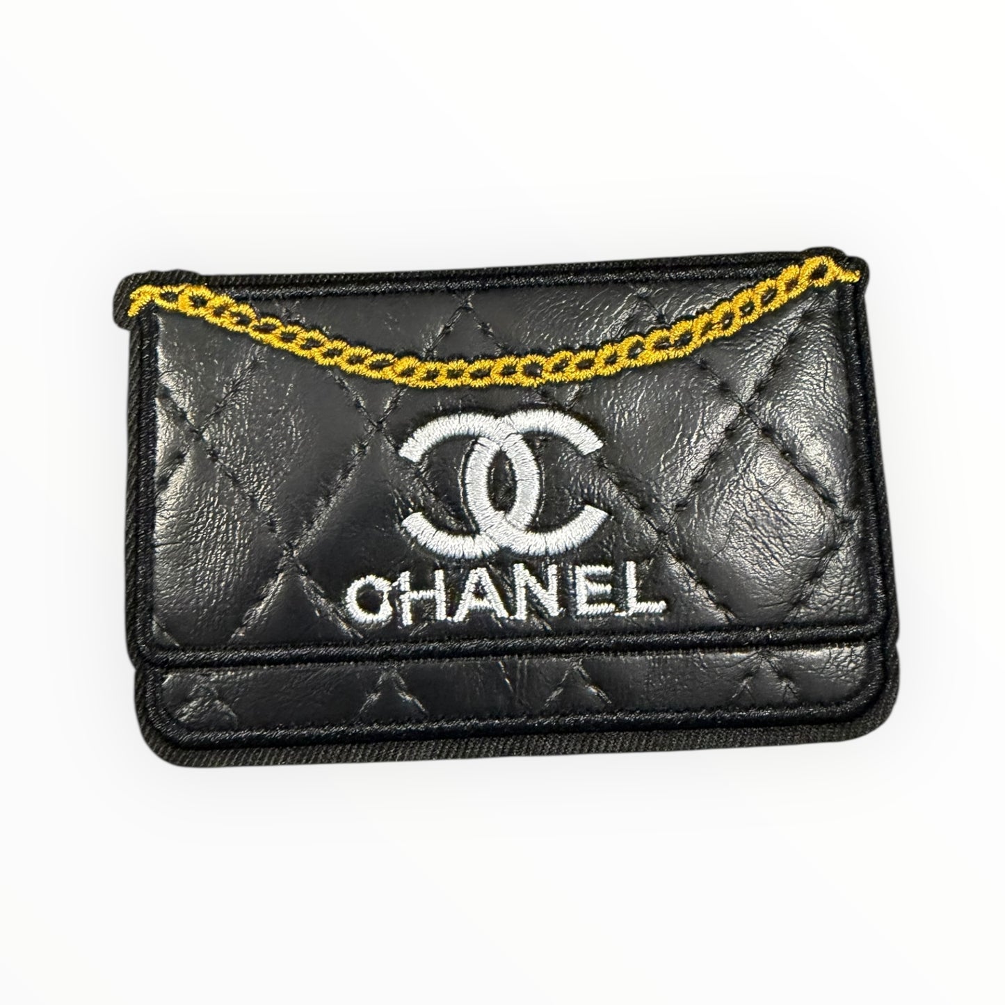 CC faux leather HANDBAG fashion patch