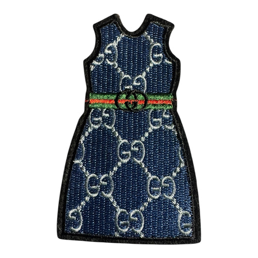 GG INSPIRED DENIM DRESS