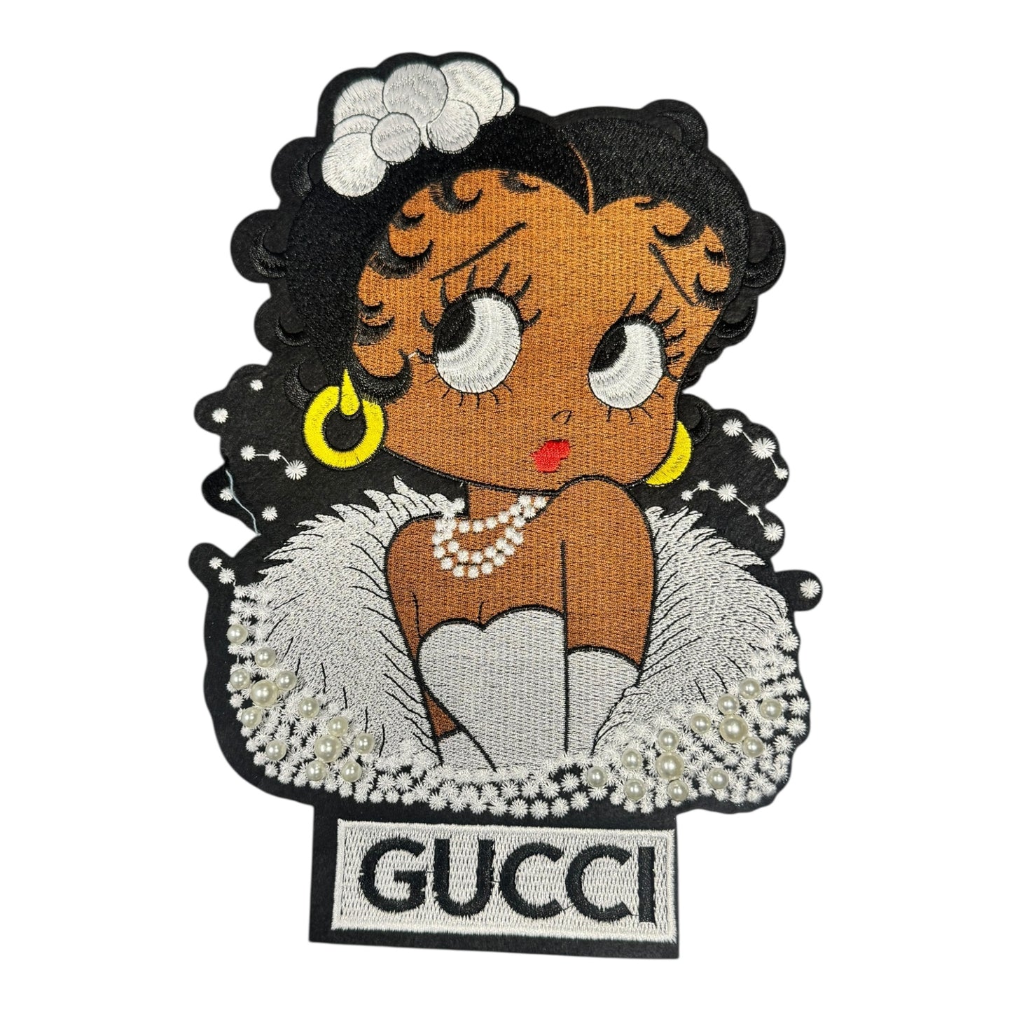 GG INSPIRED PEARL BETTY SHIRT/JACKET PATCH