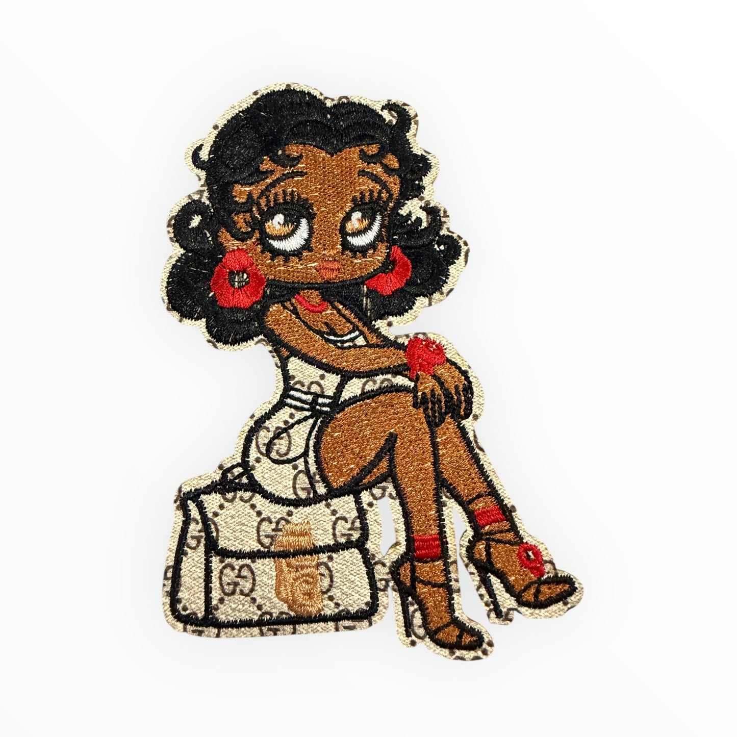 Vintage glam GG Girl patch