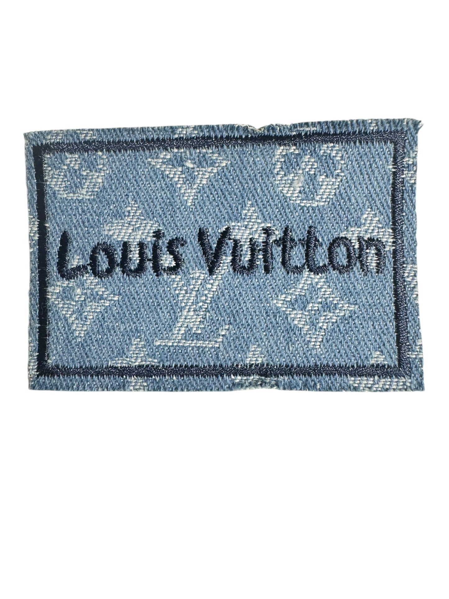 LV-INSPIRED DENIM SQUARE