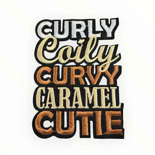 Curly coily curvy caramel cutie patch
