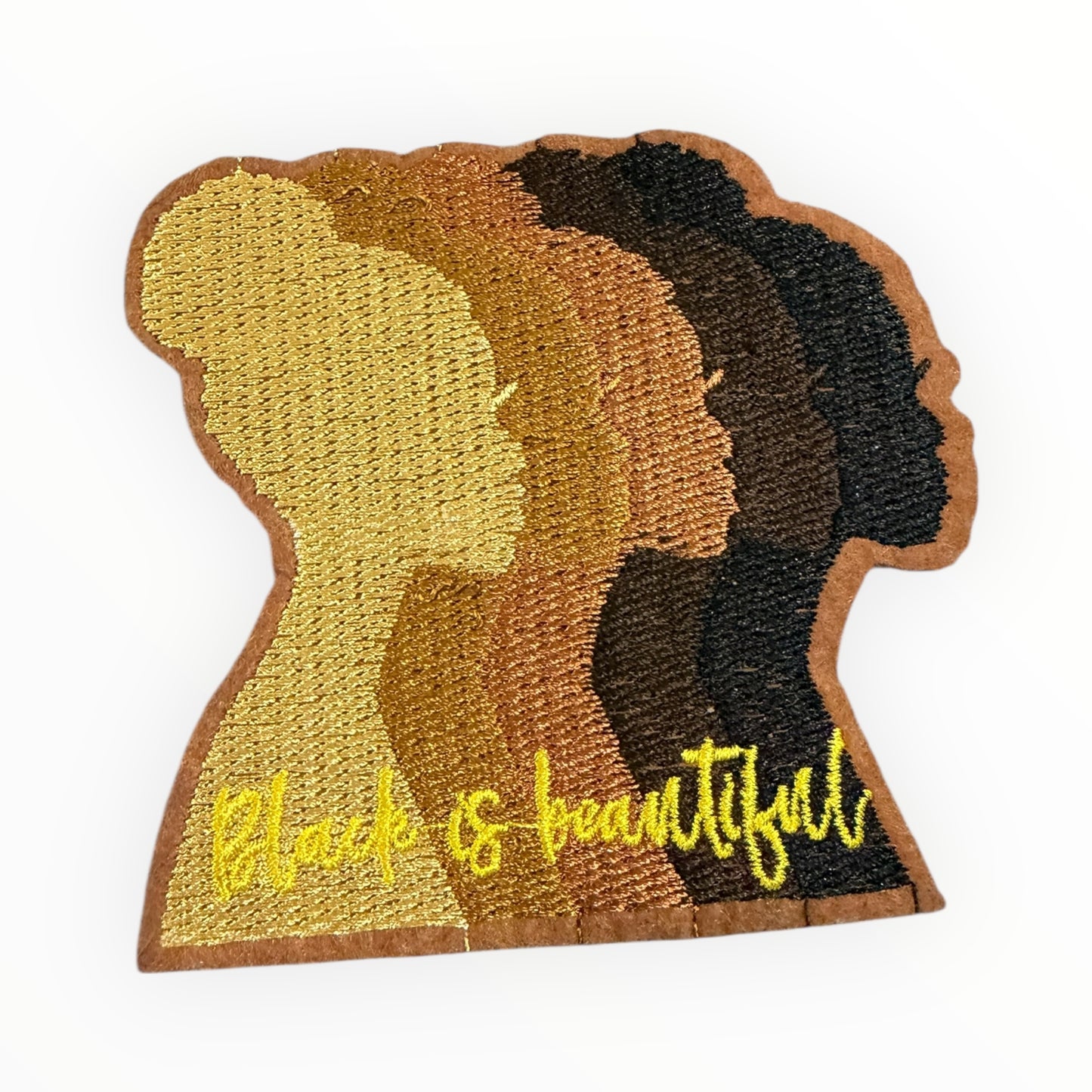 Black & beautiful profile patch