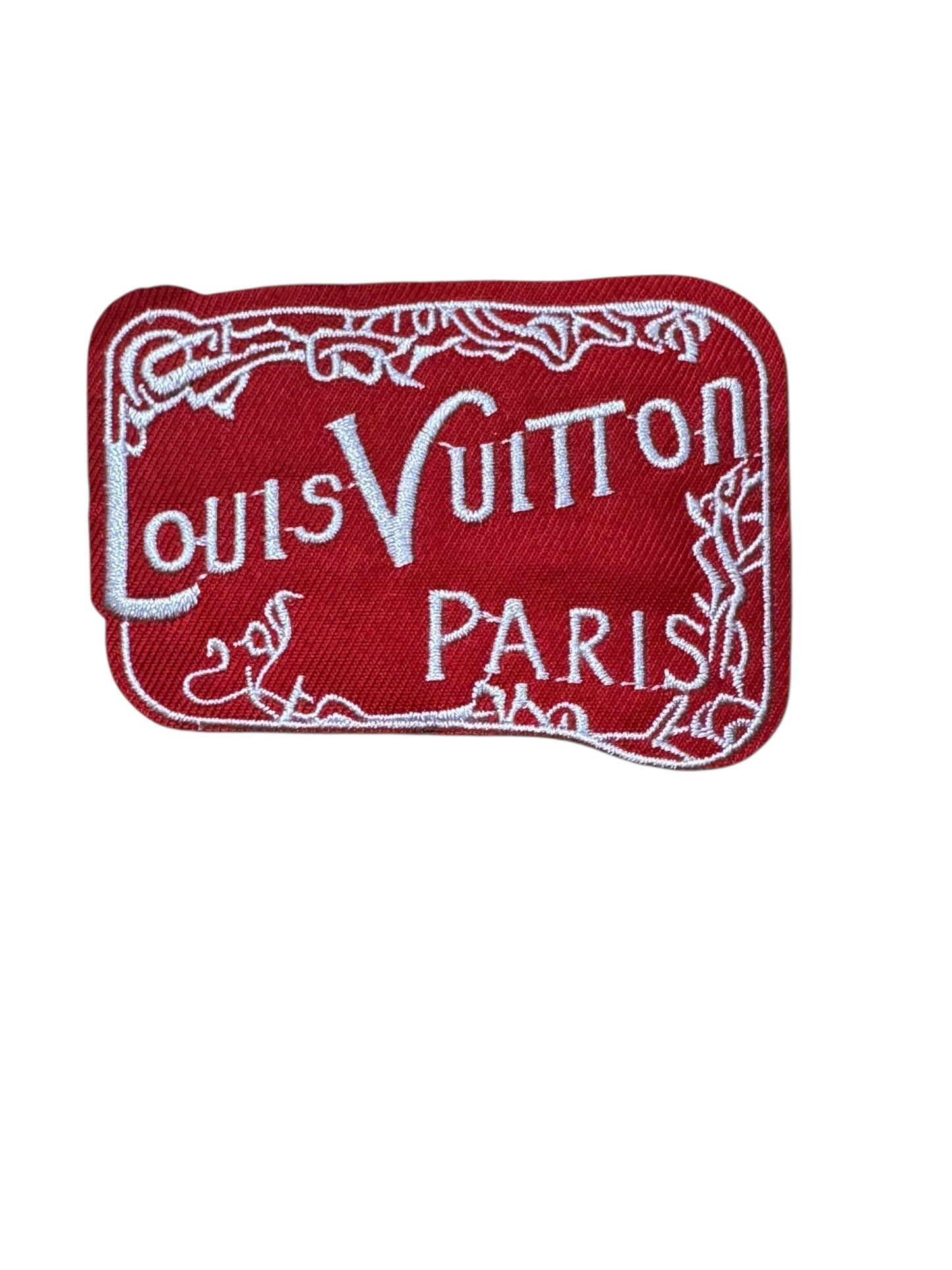 LV-INSPIRED RED SQUARE