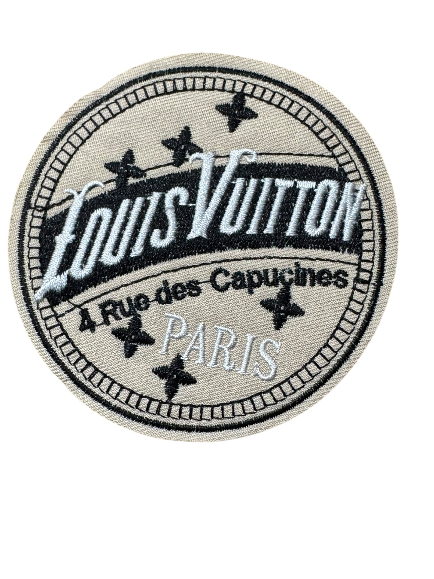 LV-INSPIRED TAN 4 RUE DES CAPUCINES CIRCLE