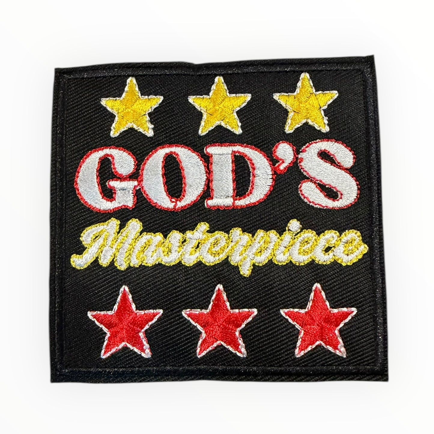 God’s masterpiece embroidered patch