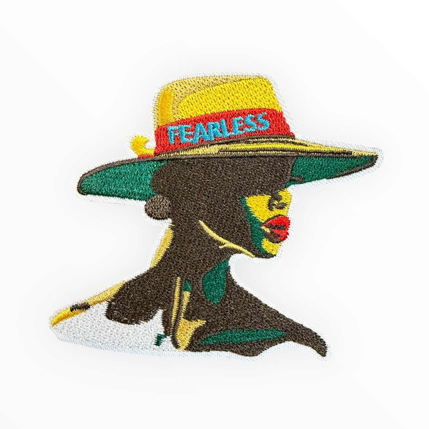 Fearless woman patch