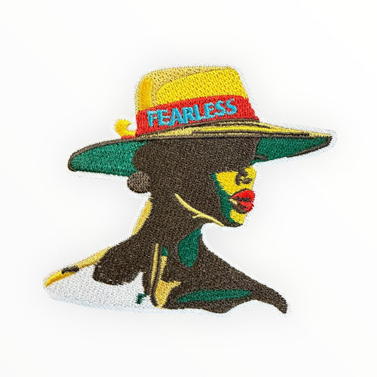 Fearless woman patch