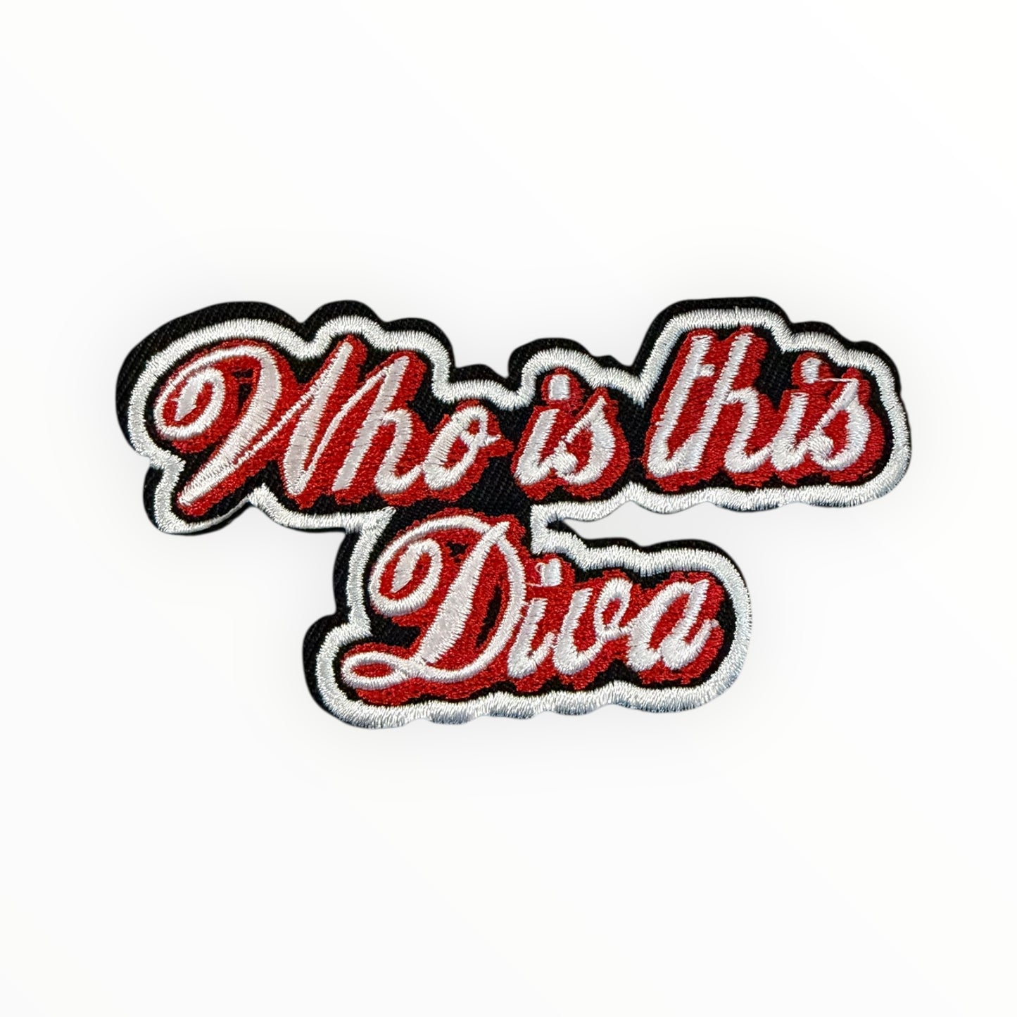 Delta "Who is this diva" embroidered patch