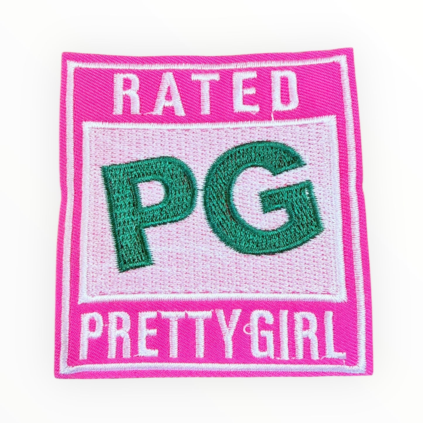 Rated pg pretty girl patch