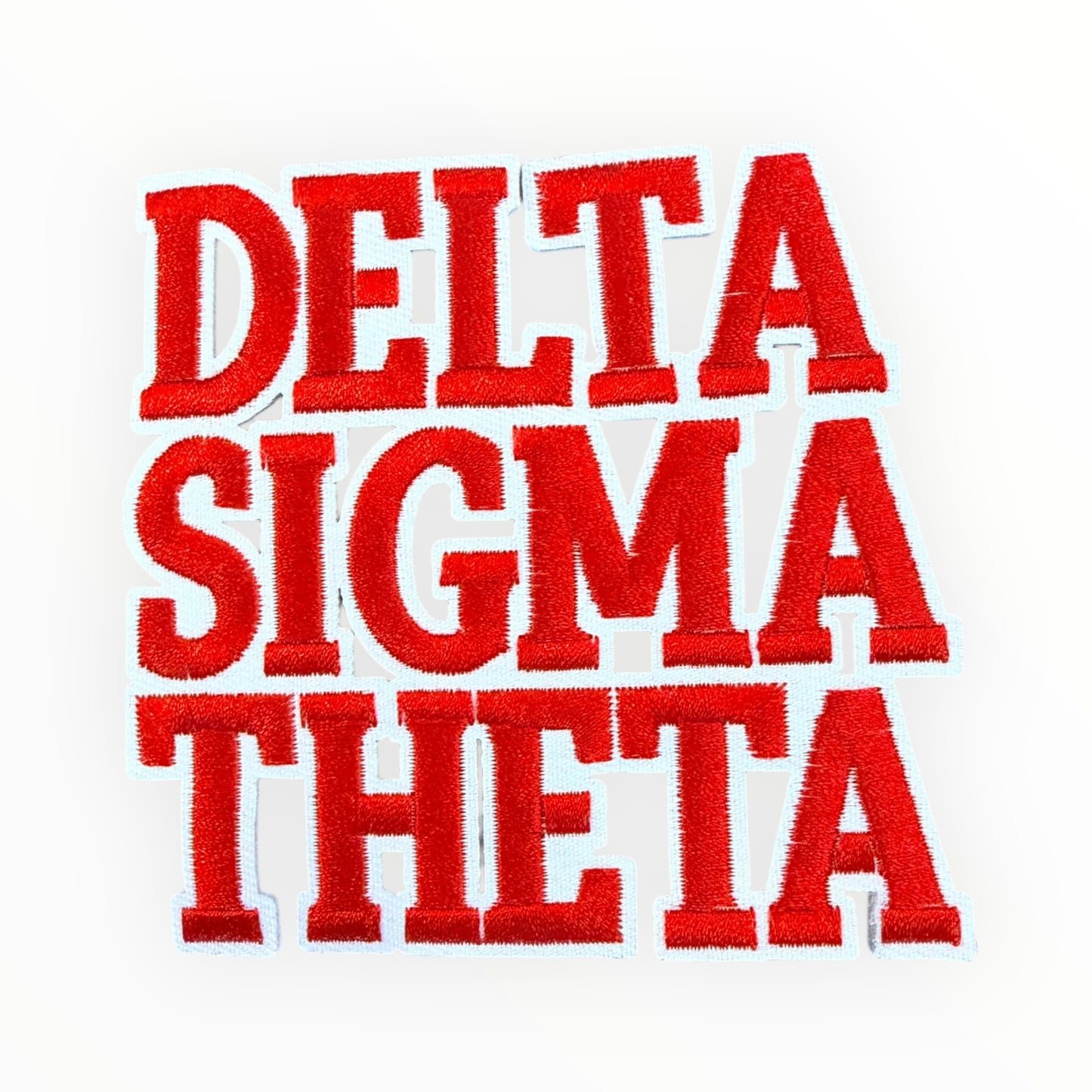Delta sigma theta stacked patch