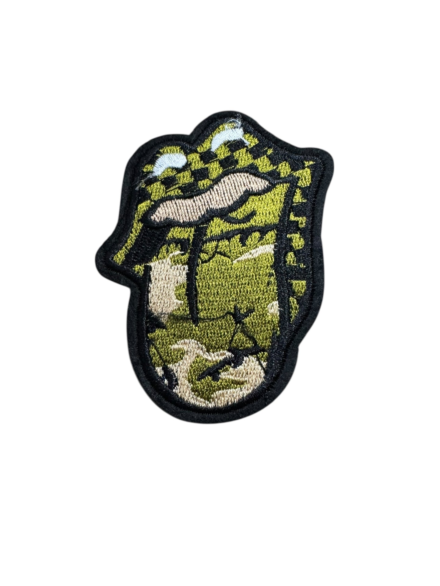 LV-INSPIRED CAMO TONGUE