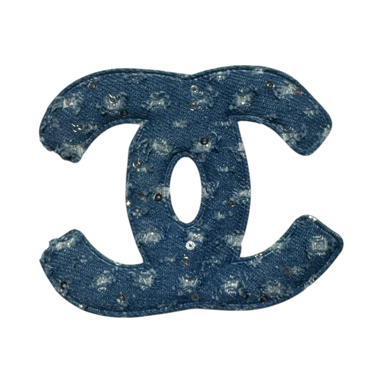 CC Denim Puff Patch
