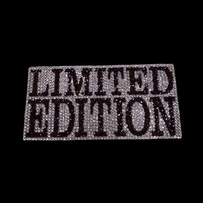 Limited Edition Rhinestone Bling patch