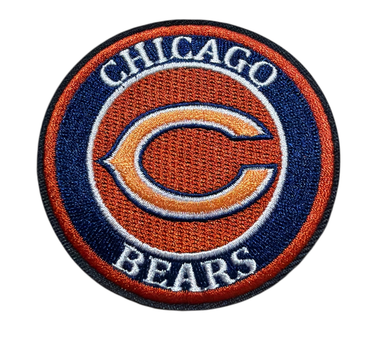 Chicago Bears Circle Iron-On Patch