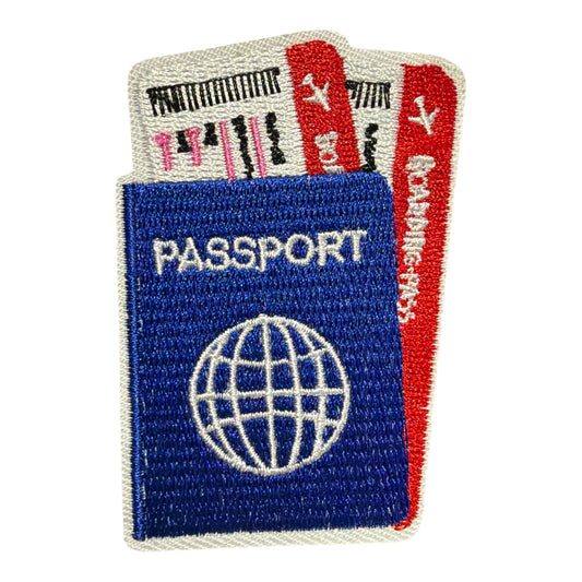 Passport travel patch