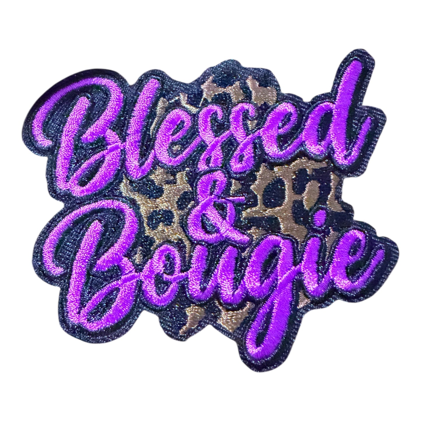 Blessed & bougie script patch purple