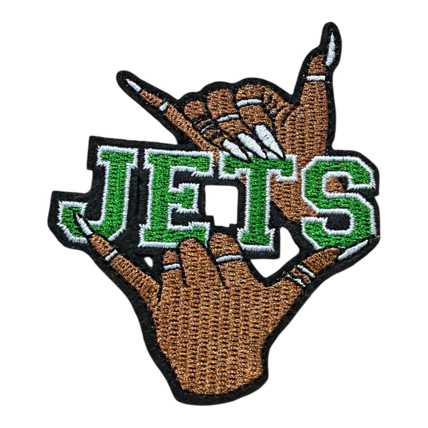 New york jets hand patch