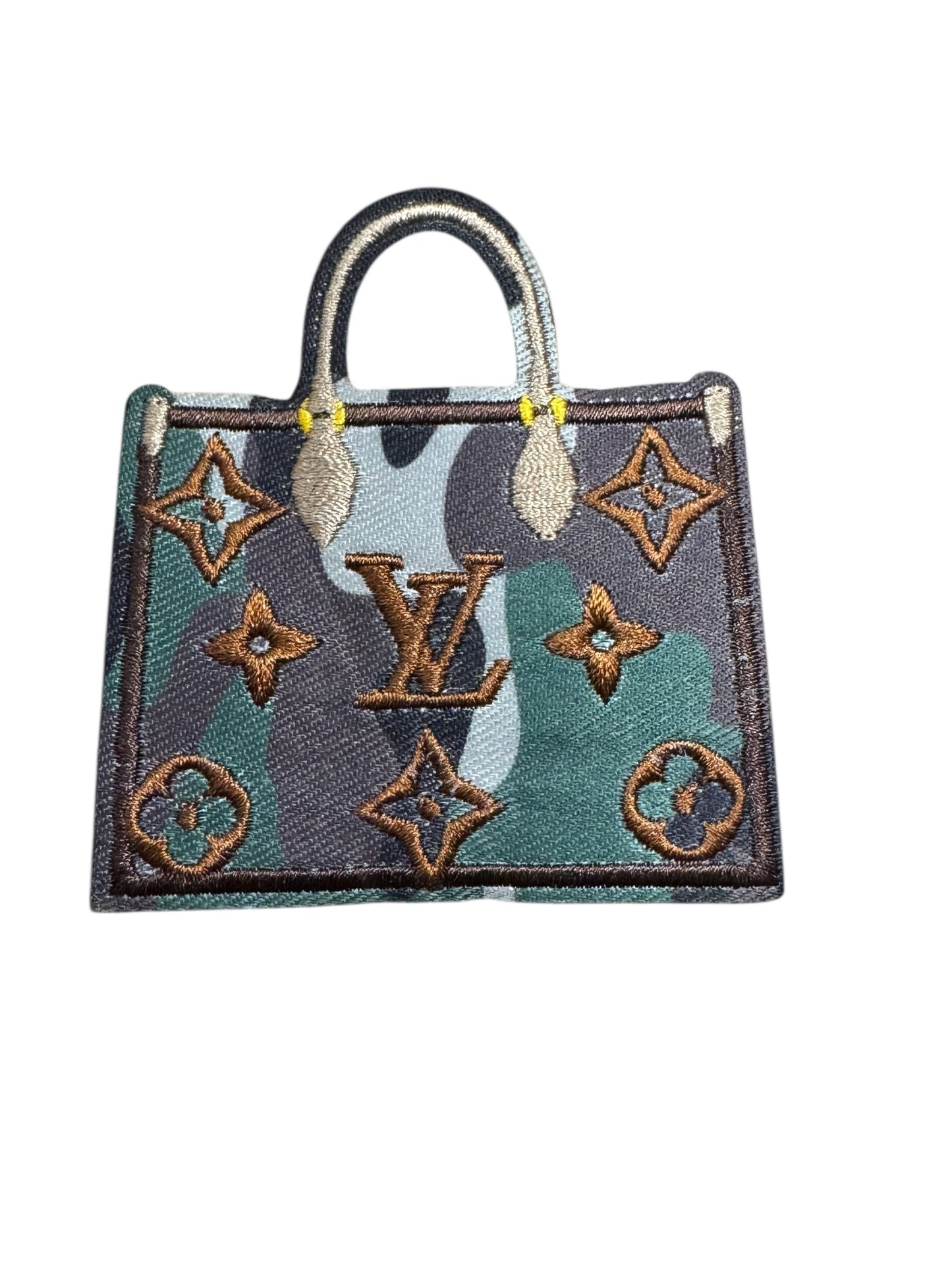 LV-INSPIRED CAMO HANDBAG