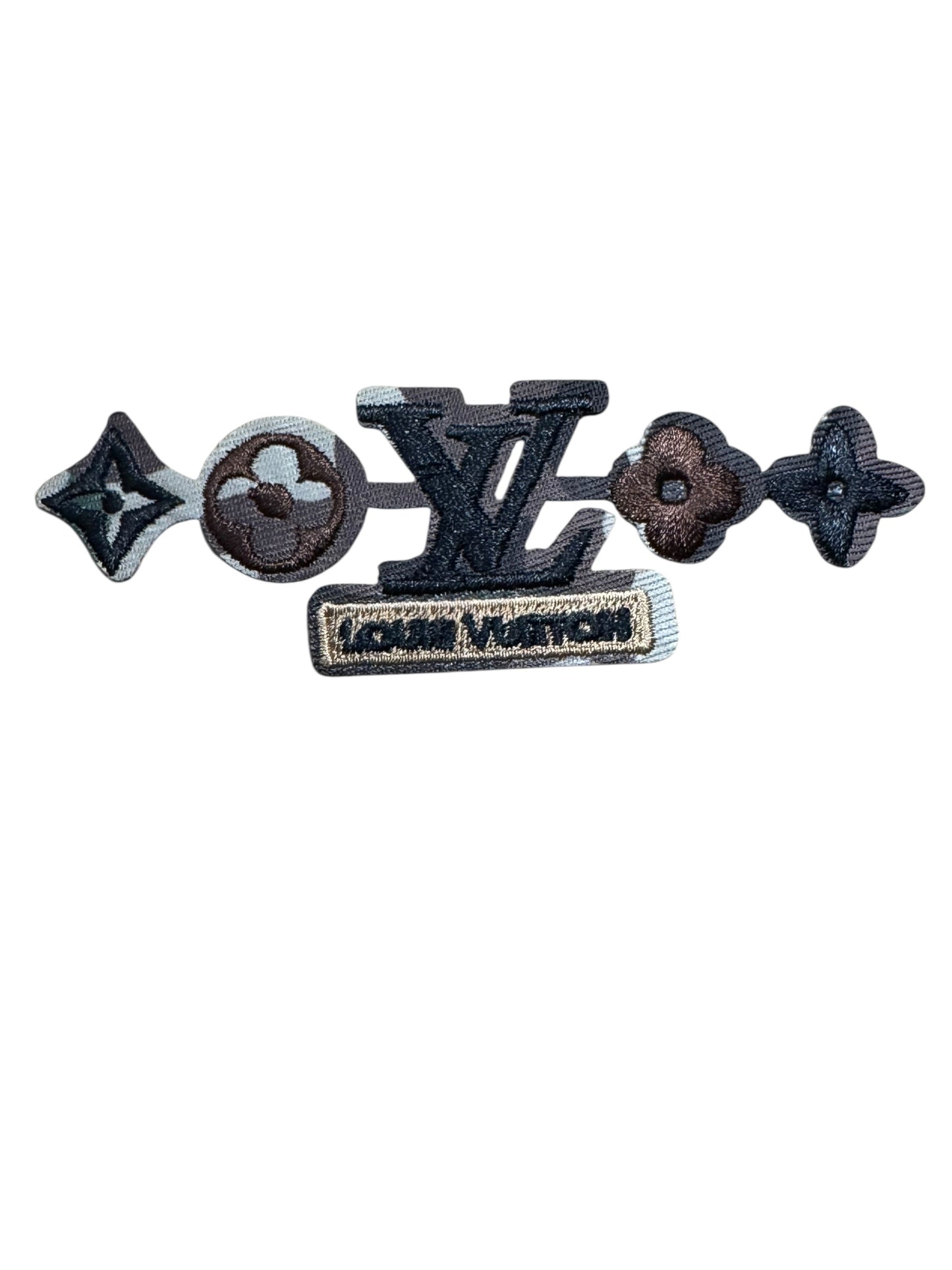 LV-INSPIRED CAMO MONOGRAM WORDS